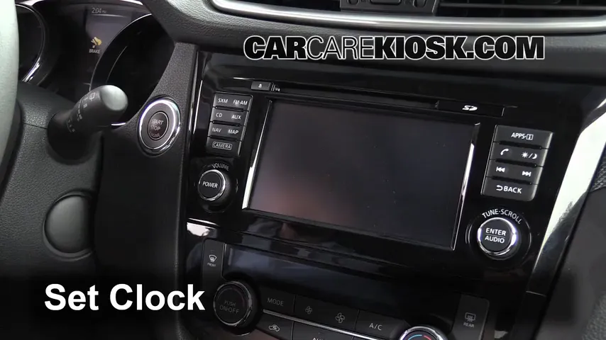 2014 Nissan Rogue SL 2.5L 4 Cyl. Clock